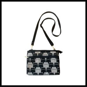 Danny K Cat Print Danny Pack Crossbody Bag